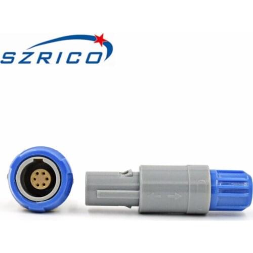 1P PAG PKG Plug Socket 2 3 4 5 6 7 8 10 14 26 Pins Medical Equipment Pull Push Connector