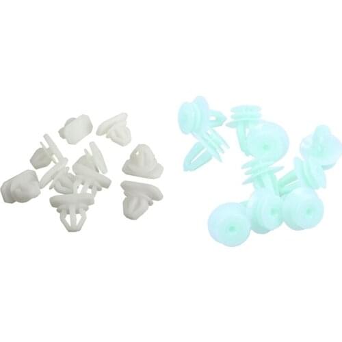 20X Wheel Arch Trim Clips for Ford with Interior Door Panel Card Trim Fastener Retainer Clips for Skoda