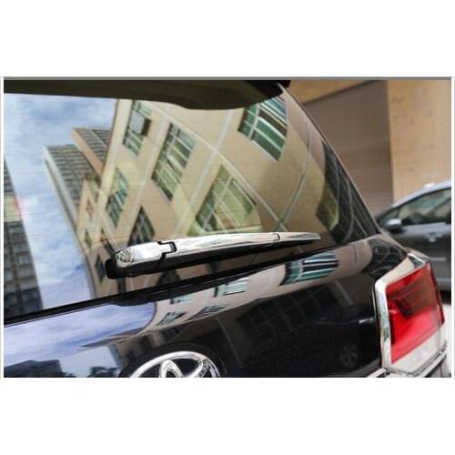 ABS Chrome Rear Window Screen Wiper Cover Car-Styling Stickers Accessories For 2008-2019 Toyota Land Cruiser 200 LC200