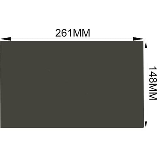 Free Shipping!!! New 12.1" Wide 135 degree Matte 261M*148MM Polarized LCD Film Sheet for tft Laptop LCD LED Screen Panel