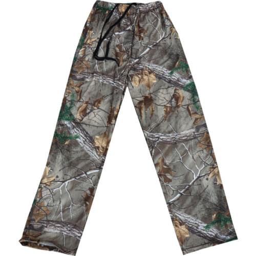 Spring Autumn Man Military Tactical Trousers Outdoor Fishing Hunting Jungle Hiking Loose Casual Bionic Camouflage Pants Men