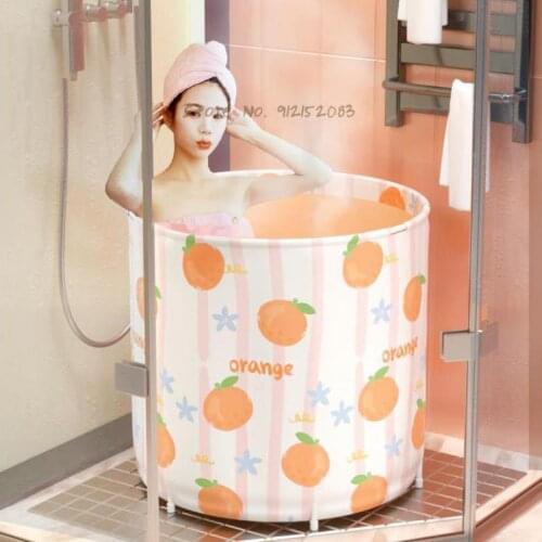 Childrens Bath Bucket Foldable Large Swimming Baby Baby Bath Bucket Baby Bath Bucket Adult Round Bucket