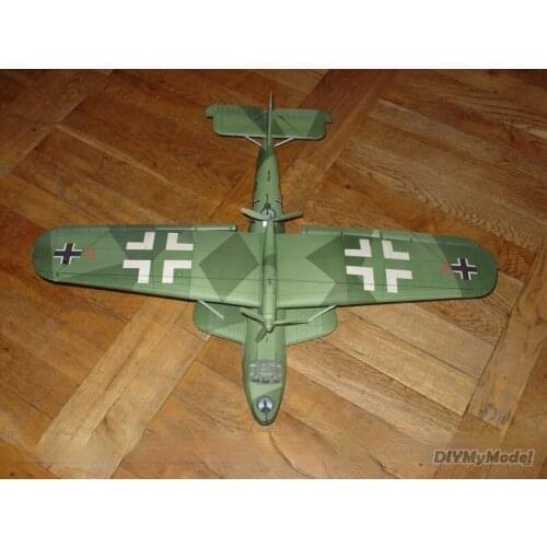 DIYMyModeI German doyle-18d seaplane DIY Handcraft Paper Model KIT Handmade Toy Puzzles Gift Movie props