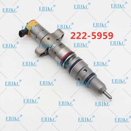 ERIKC 2225959 Diesel Engine Fuel Injector Assemblynjector 222-5959 Common Rail Injection Testing Equipment for CAT C7
