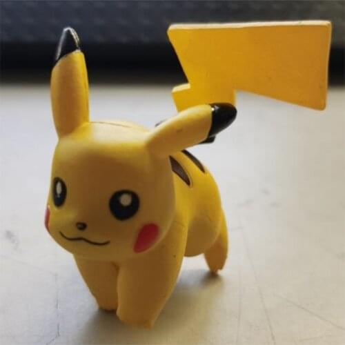 Pikachu Anime Figurine toy PVC Action Figure pokemon Dolls cartoon movie Toys collection Kids Doll Birthday gifts