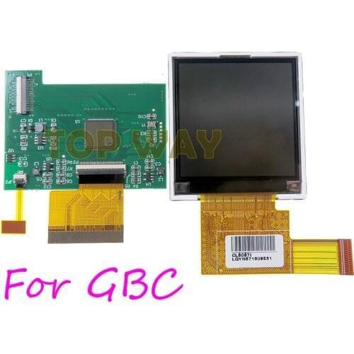 Modification Kit Replacement Accessories For Nintend GBC High Light Screen LCD For GBC 5 Segments Adjustable Brightness Screen