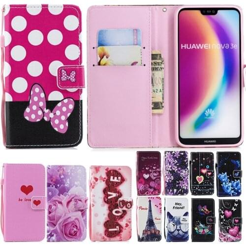 Leather Wallet Flip Case Cover Redmi Note 7 6 Pro 6A S2 for Xiaomi Mi 9 8 SE mi8 mi9 Note6 Note7 Cartoon Drop Proof Shell