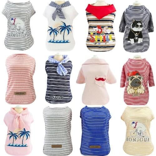 Cartoon Pet Dog Clothes For Dog Shirt Cat Vest Pet Costume Cat Clothing For Dogs Puppy Chihuahua Cute Puppy Clothing For Kitty35