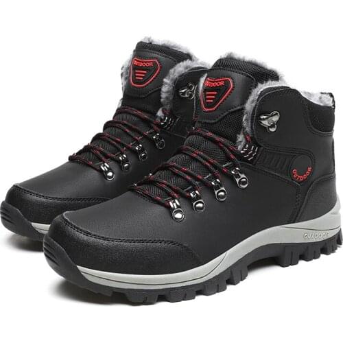 Men Hiking Shoes Autumn Winter High top Sport Shoes Outdoor Trekking Sneakers Mountain Boots Winter Boots For Men