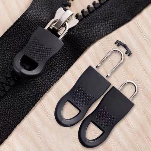 3PC Universal Detachable Zipper Puller Set for Down Jackets and Bags Zipper Head DIY Sewing Instant Repair Zipper Sewing Tools