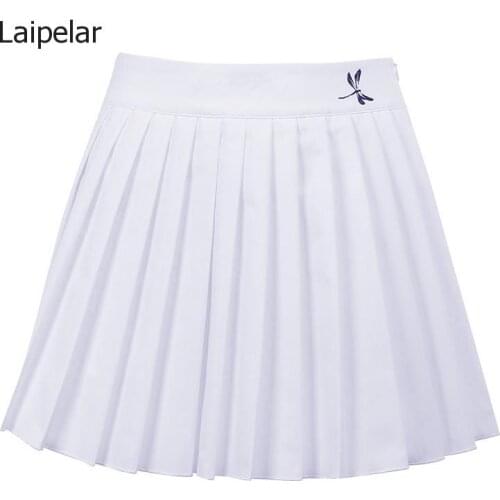 New Style Short Skirt Feminine High Waist Slim Short Pleated Skirt Fashion Casual Elegant Skirt
