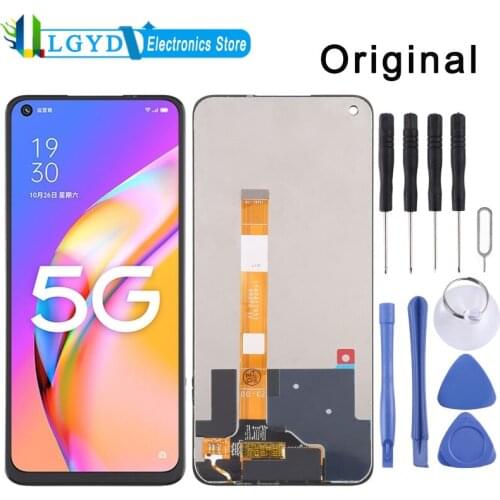 Original LCD Screen and Digitizer Full Assembly for OPPO A93 5G PCGM00