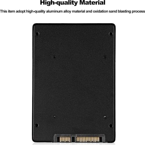 S103-1N M.2 NGFF to SATA III Converter Adapter 2.5in M.2 NGFF to SATA SSD Enclosure for 2242/2260/2280mm NGFF M.2 SSD