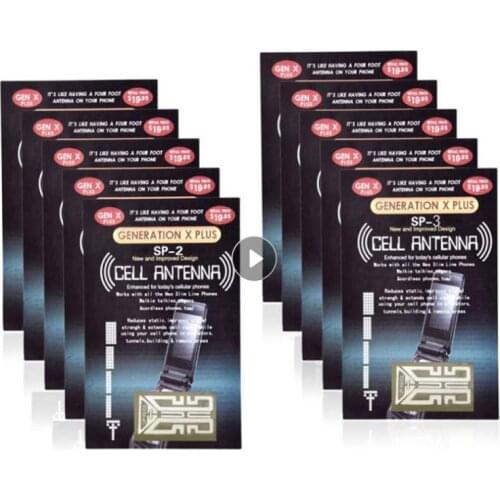 Cellphone Phone Signal Enhancement Stickers Signal Antenna Booster Stickers 10pcs Cellphone Signal Booster Amplifier Upgraded