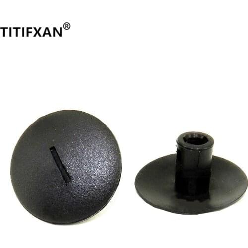 15PCS For Peugeot 408 307 206 Citroen C5 C2 Plastic Fastener for Striped Carpet Strap Clip Clamp