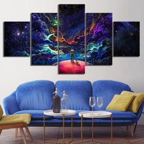 5 piece diamond embroidery Fantasy Art Science Fiction Dark Star space mosaic 5d diy diamond painting,full square round SET,N673