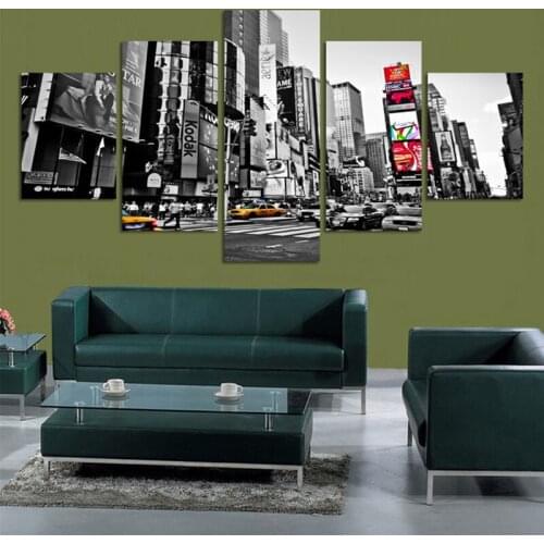 5pieces New York City street view mosaic 5d diy diamond embroidery full drill scenery diamond painting Wall Sticker decorZP-1628