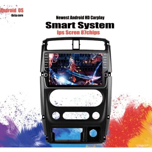 2 Din in dash Auto Radio stereo Video music Player For Suzuki Jimny 2005 2007 2009 2011 2013 with GPS RDS DSP CARPLAY RGB 4G ram