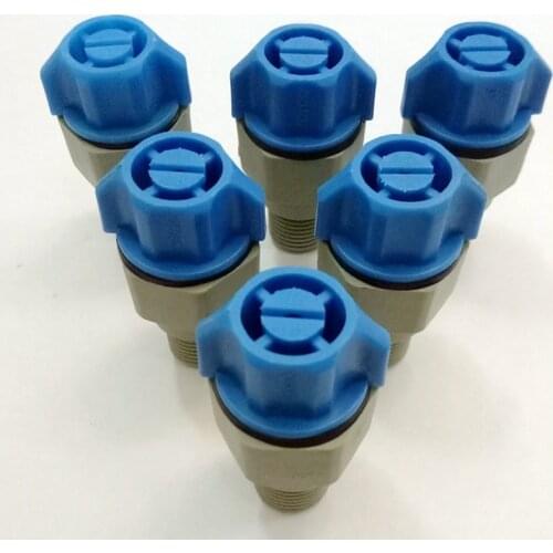 Free shipping ! !1/8" 1/4" flat fan nozzle ( 50 pcs/lot ) Plastic quick release PCB etcher nozzle