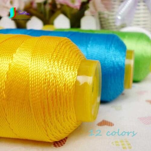 Shiny Sofa Cushion/Leather/Car Mat Sewing Thread,Leather Thread Cord,0.9mm High Strength 840D,3 Strand Sewing Thread S0512H