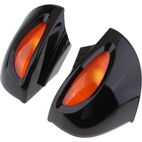 Rearview Side Mirrors LED Turn Signals Indicator Light For BMW R1100RT