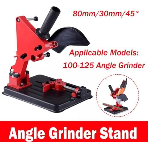Angle Grinder Stand Bracket Holder Base Metal Cutting Machine Power Tool Cutter Support Stand for 100 115 125mm Angle Grinder