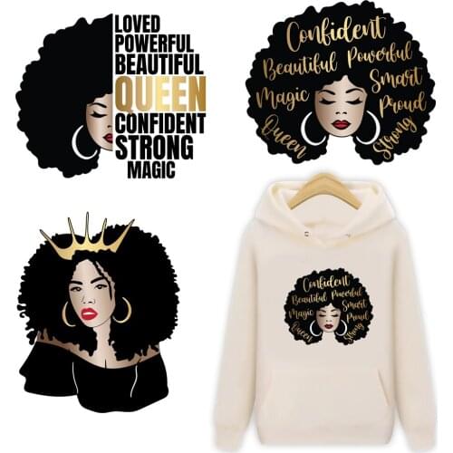 DIY Cartoon Fairy Heat Transfer Sticker For Vogue Girl Clothing Patch 1 Piece. T235