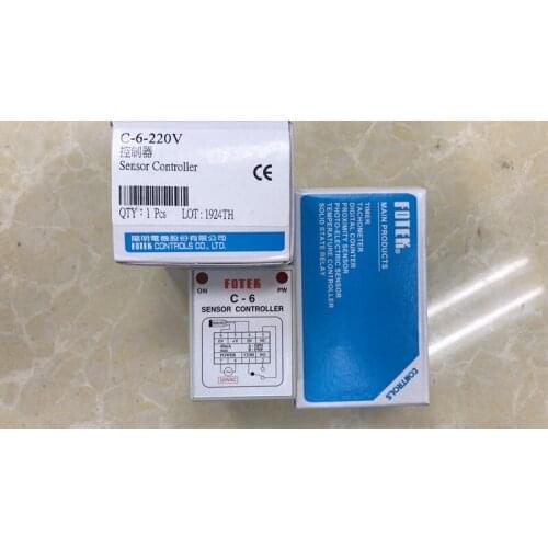 FOTEK controller C-6 -220v controller relay output Close to photoelectric control