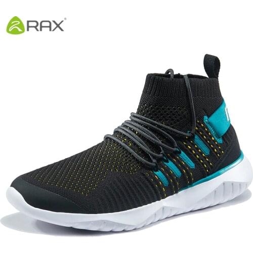Rax men Outdoor Running Shoes Breathable Sports Sneakers for Women Light Gym Running Shoes Female 2019 New Style Tourism Shoes
