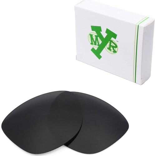 Mryok Anti-Scratch POLARIZED Replacement Lenses for Oakley Frogskins LX Sunglasses Stealth Black