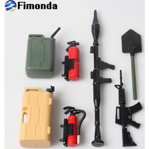 RC Decoration Tools Set Kit for 1/10 RC Cralwer Car Traxxas TRX4 Axial SCX10 D90 D110 TF2 Tamiya CC01 Simulation parts