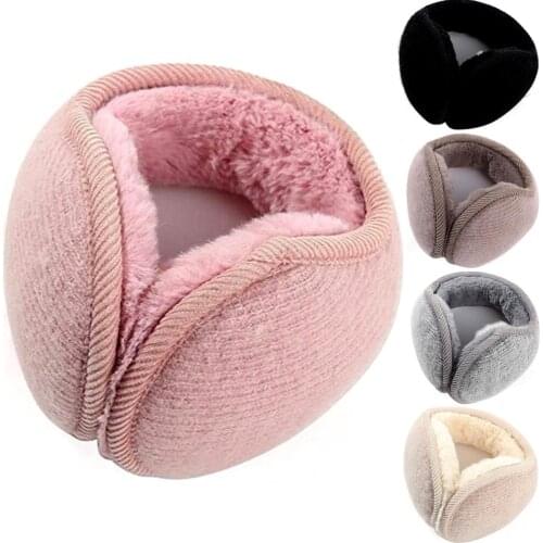New Arrival Womens Mens Winter Outdoors Warmers Ear Bags Earmuffs Bandless Fleece Ear Earcap