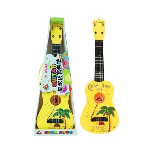 Learning Toy Musical Instrument kids toys ABS plastic ukulele 21 inch guitar can play musical instrument early education toy new