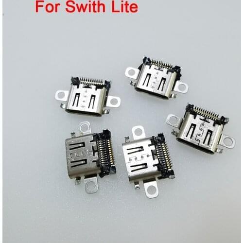 30 PCS Original USB Type-C Charging Socket Port Power Connector for Nintendo switch lite Console