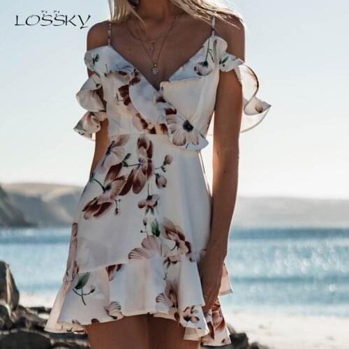 ZOGAA Summer Chiffon Dresses