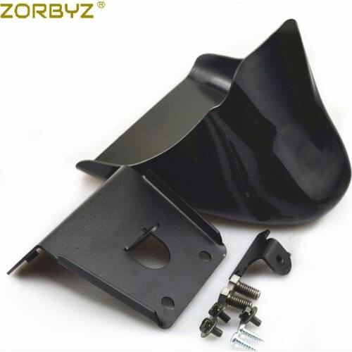 ZORBYZ Unpainted Black Front Fairing Bottom Spoiler Mudguard Cover For Harley Sportster 1200 XL Iron 883 2004-2014
