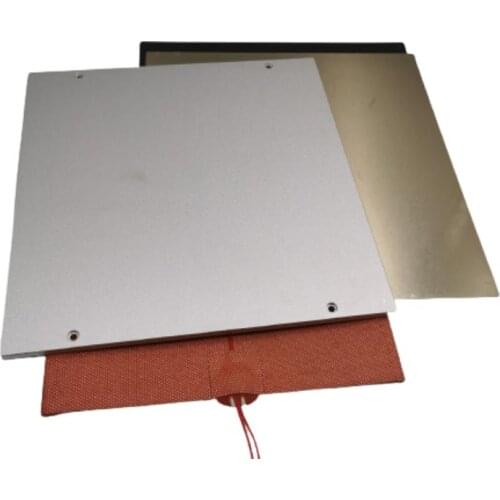 1set Voron Legacy 3D printer heated bed full kit 110/220V silicone heater pad with PEI sheet magnet adhensive base build plate