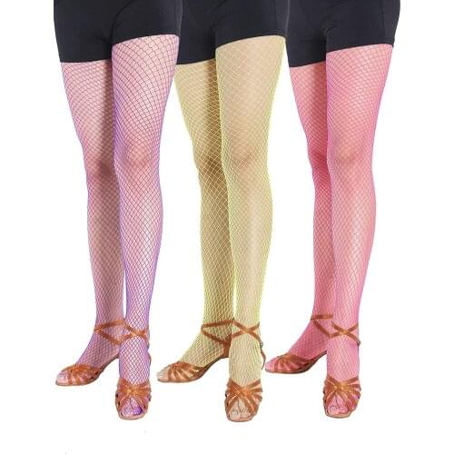 1Piece Medium Lattice Mesh Pantyhose for Women Underwear Sexy Fish Net Stockings Fashion Cool Girl Friend Nightclub Hot Tights