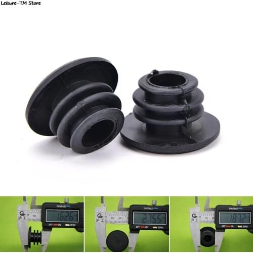 1 Pair New Selling Practical Bike MTB Mini Rubber Grip Handlebar Bar End Plugs Stoppers Caps