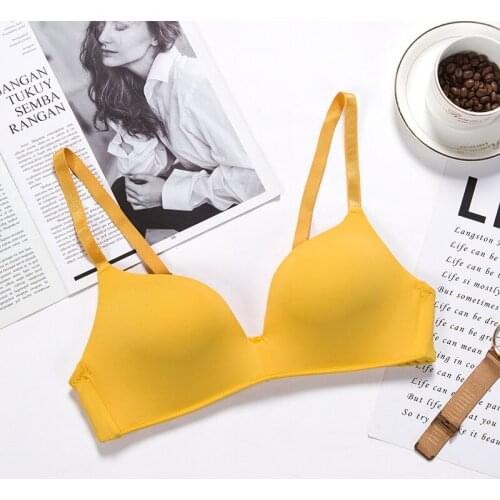 Sexy Underwear AB Cup Bras For Women Seamless Bra Push Up Wireless bra Intimates Female lingerie