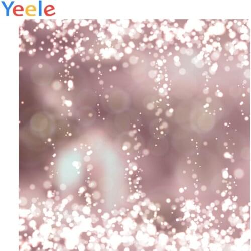 Dreamy Pink Dot Light Bokeh Party Decoration Photophone Baby Portrait Custome Wallpaper Photography Backgrounds For Photo Studio