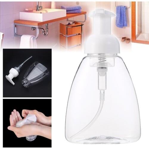 Small 300ml Foaming Pump Bottle Press Shampoo Soap Dispenser Foam Mousses Press Storage Bottle For Bathroom Travel