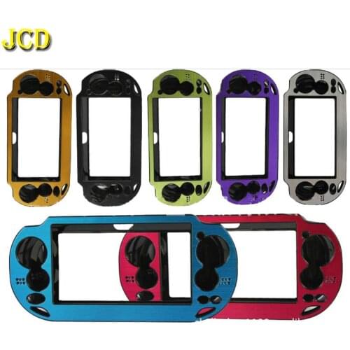 Cltgxdd 1PCS Plastic + Aluminium Hard Case Cover Skin Protective Shell For PSV PS Vita 1000 PSV1000 Controller