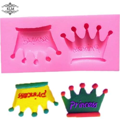 KLM silicone mold crown mold DIY chocolate tool cake decoration tool home kitchen baking auxiliary accessories