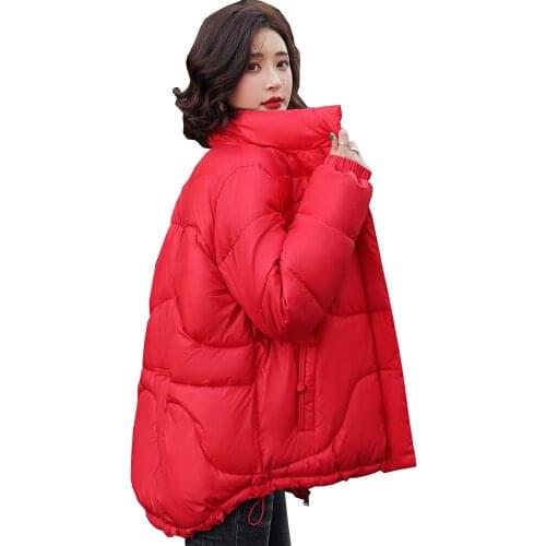 Short down cotton padded jacket 2021 new womens fashion temperament age reducing small cotton padded jacket winter coat 2198