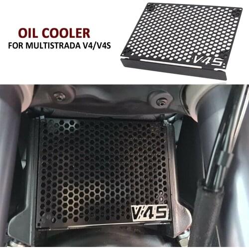NEW Motorcycle Oil Cooler For Ducati Multistrada V4 V4 S Radiator Guard