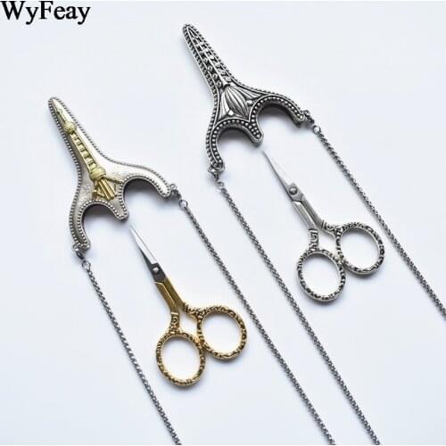Retro Vintage Scissors Handcraft Embroidery Thread Sewing Scissors Fabric Scissors Cross Stitch Tailor Scissors Sewing Supplies