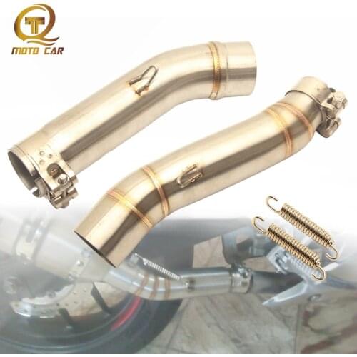 Motorcycle Exhaust Adapter Link Pipe Escape Scooter Middle Tube Muffler for Honda CBR300 CBR500 CBR 500 CB500F CBR 300 CB400 400