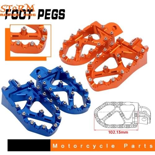 Foot Rests Footrest footpegs Pegs Pedals For KTM EXC SX XCF SXF XC XCW XCFW SMC 150 200 250 300 350 450 660 250R ADVENTURE 990