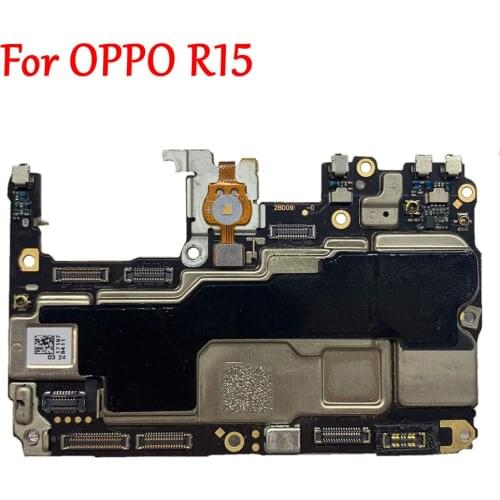 Tested Full Work Original Unlock Motherboard For Oppo R15 PACM00 128GB Logic Circuit Board Plate Mainboard with Chips